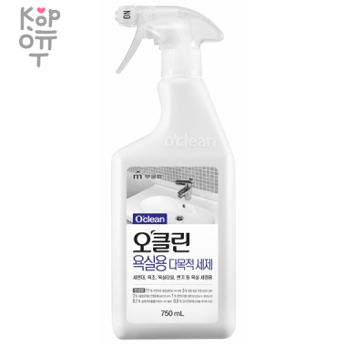Mukunghwa "O`clean All Purpose Cleaner for Bathroom" - Натуральное экологически безопасное чистящее средство для ванны 750мл. &mdash; Корейские товары для всей семьи(КорОпт)