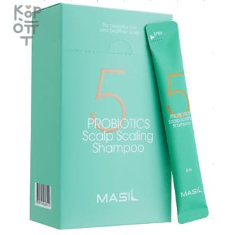 Masil 5 Probiotics Scalp Scaling Shampoo - Глубокоочищающий шампунь с пробиотиками — Корейские товары для всей семьи(КорОпт)