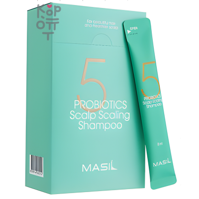 Masil 5 Probiotics Scalp Scaling Shampoo - Шампунь для глубокого очищения кожи головы с 5 видами пробиотиков 500 мл