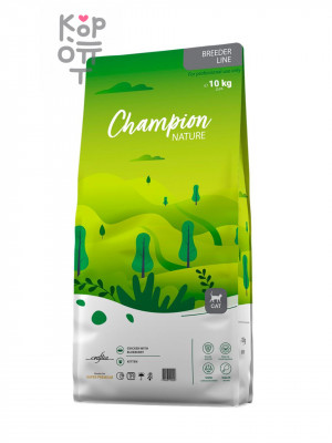 Сухой корм CRAFTIA CHAMPION NATURE SUPER для котят из курицы с черникой 10кг.