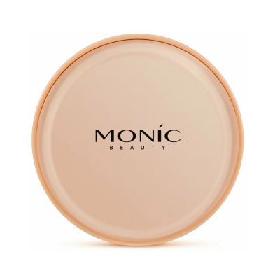 MONIC BEAUTY Skin Adapt Radiant Aura — кушон для лица, оттенок 02 Light Beige, 15 г