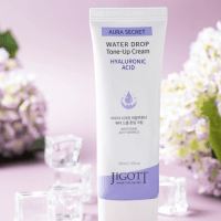 Jigott Aura Secret Hyaluronic Acid Water Drop Tone-Up - Крем для лица с гиалуроновой кислотой 50 мл