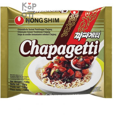 NONGSHIM Chapaghetti Лапша сублимированная, мягкая упаковка, 140 г