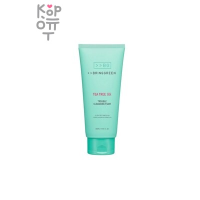 Bring Green Tea Tree Cica Trouble Cleansing Foam - Пенка для проблемной и жирной кожи 300 мл