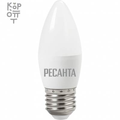 Лампа светодиодная Ресанта LL-R-C37-6W-230-4K-E27