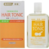 Yanagiya Hair Tonic Тоник для стимуляции роста и предотвращения выпадения волос с ментолом и ароматом цитрусовых 240мл.
