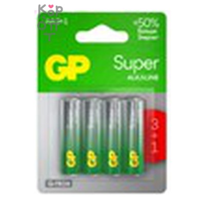 Эл. пит. GP super 24А3/1-2CR4 ААА G-TECH, шт
