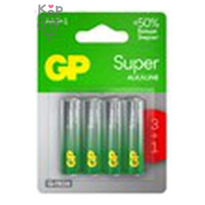 TECH — Элемент питания GP super 24А3/1-2CR4 ААА G-TECH