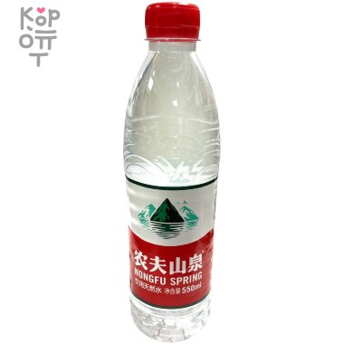Вода природная Nongfu Spring, негазированная, пластик, 550мл. &mdash; Корейские товары для всей семьи(КорОпт)