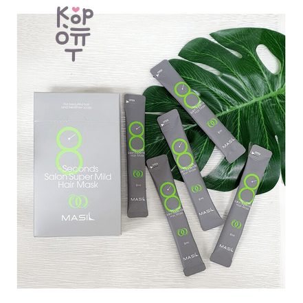 Masil 8 Seconds Salon Super Mild Hair Mask - Восстанавливающая супер мягкая маска для ослабленных волос 8 мл ×, 100 мл