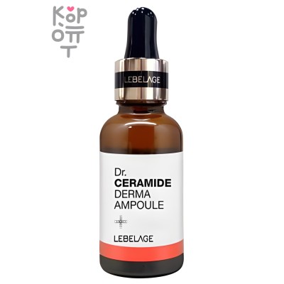 Lebelage Dr. Derma Ampoule Ceramide - Ампульная сыворотка для лица с керамидами омолаживающая 30 мл