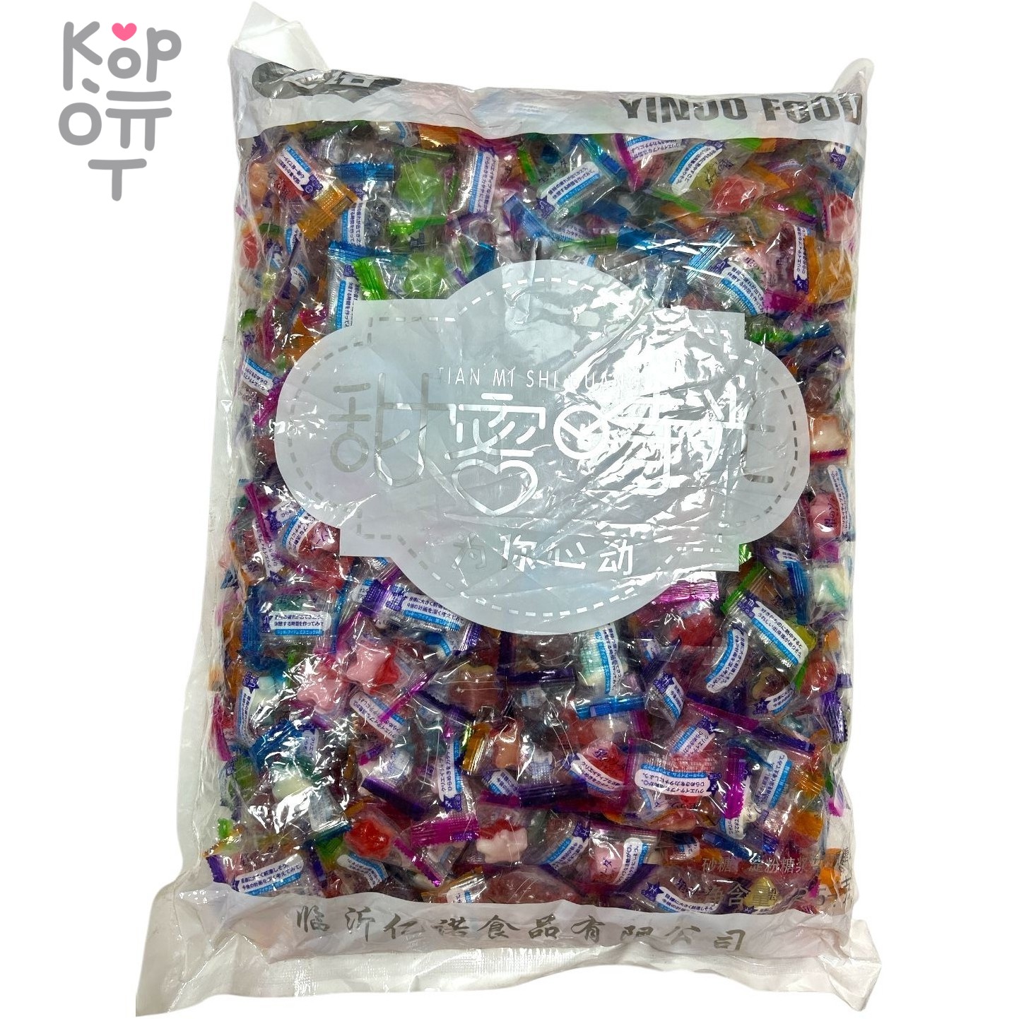 Карамель Yinuo карамель офисная, генеральские звезды, 2,5кг, купить с доставкой на дом фото 1 — Корейские товары для всей семьи(КорОпт)