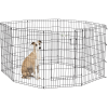 MidWest Life Stages - Вольер для собак, 8 панелей 61х91h см., с дверью-MAXLock, черный., купить с доставкой на дом фото 1 — Корейские товары для всей семьи(КорОпт)