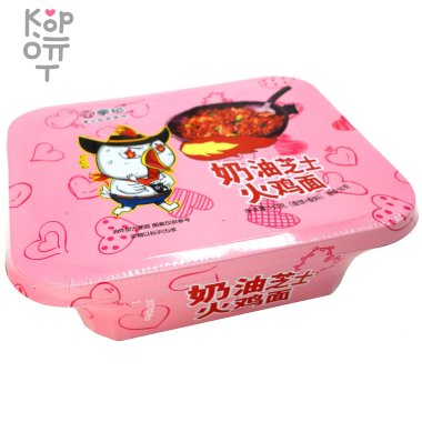 Лапша быстрого приготовления Fenix Palm Жаренная лапша с Индейкой, фаршированная сливочным сыром, 113гр. — Корейские товары для всей семьи(КорОпт)