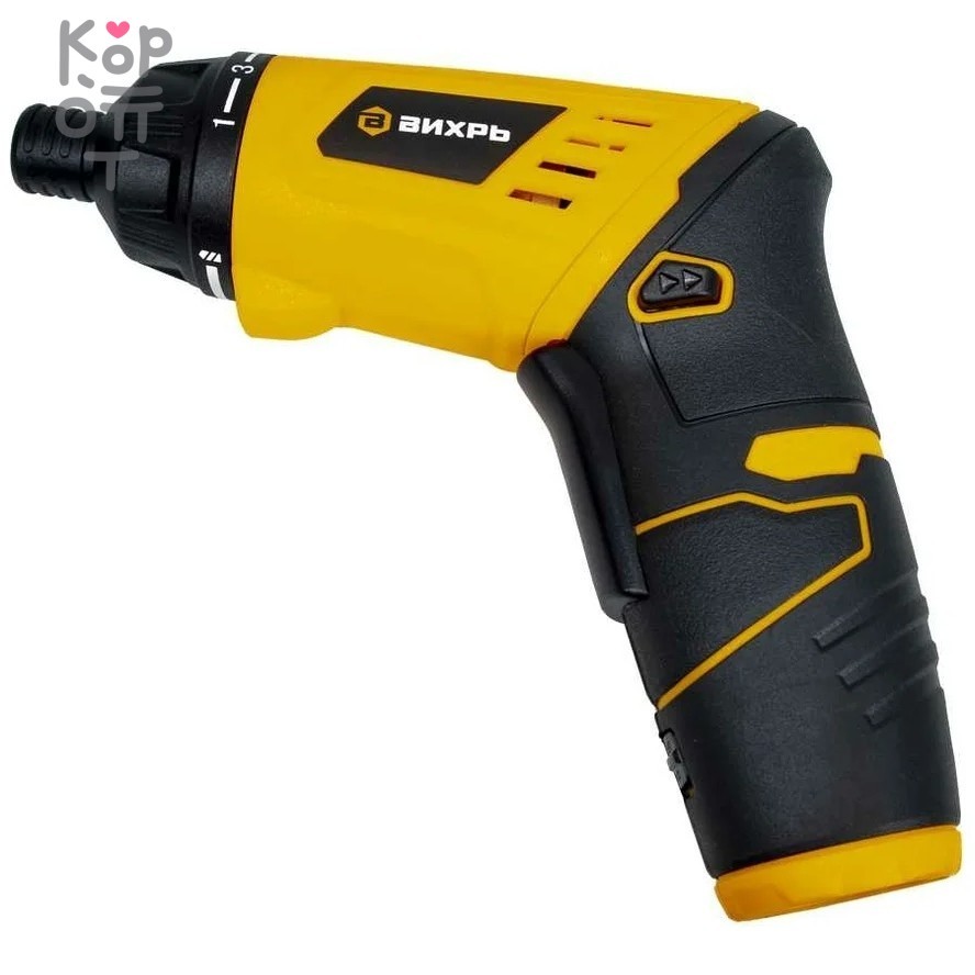 Аккумуляторная отвертка ВИХРЬ ОА-3,6-ТФ., купить с доставкой на дом фото 1 — Корейские товары для всей семьи(КорОпт)