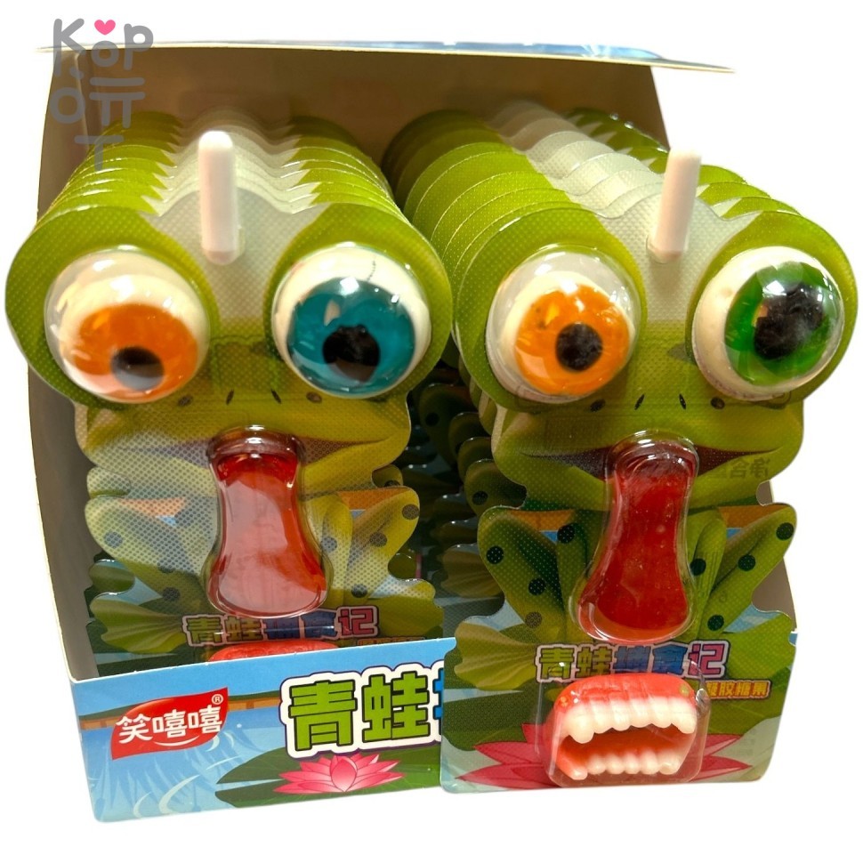 Жевательный фруктовый мармелад Smile - Охота на лягушек, купить с доставкой на дом фото 1 — Корейские товары для всей семьи(КорОпт)