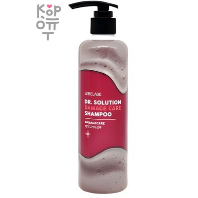 Lebelage Dr.Solution Damage Care Shampoo - Восстанавливающий шампунь для волос, 300мл.