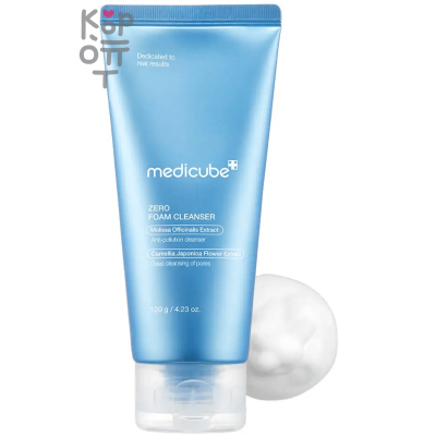 Medicube  Zero Foam Cleanser - Глубокоочищающая пенка для сужения пор с экстрактом Айвы и Апельсина 120гр.