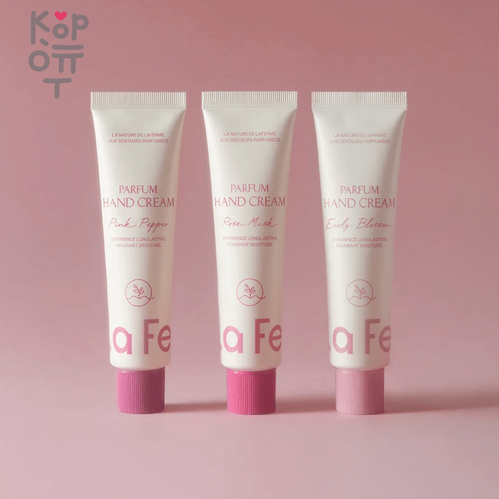La Ferme Perfume Hand Cream - Парфюмированный крем для рук 60мл., купить с доставкой на дом фото 1 — Корейские товары для всей семьи(КорОпт)