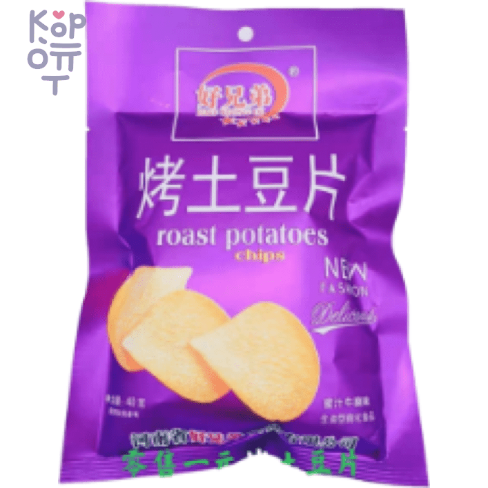 Чипсы Roast potatoes, 40гр., купить с доставкой на дом фото 1 &mdash; Корейские товары для всей семьи(КорОпт)