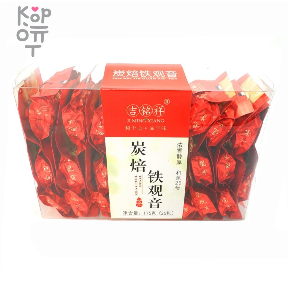 Чай Ji Ming Xiang зеленый, Те Гуань Инь, 175гр. (25п.*7гр.), купить с доставкой на дом фото 1 — Корейские товары для всей семьи(КорОпт)