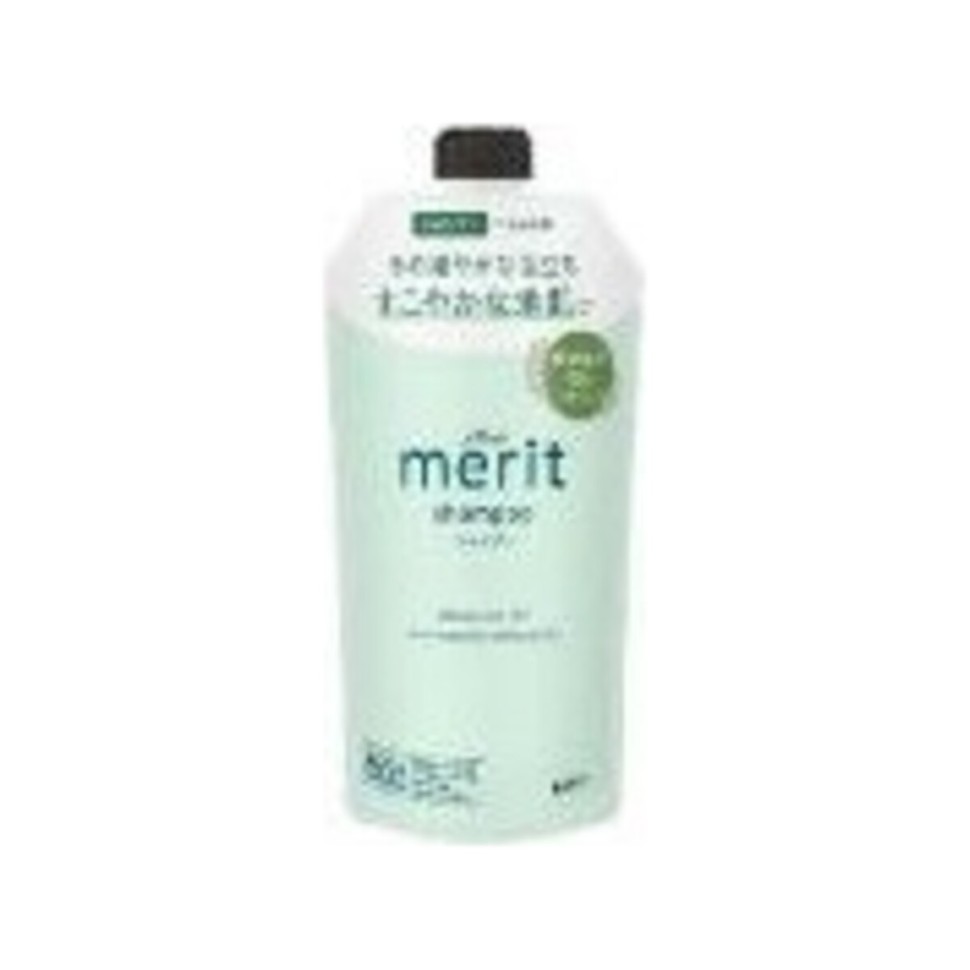 KAO Merit — шампунь для чувствительной кожи головы, сменная упаковка, 320 миллилитров