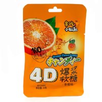 Мягкая конфета 4D Orange Flavour Fudge Помадка со вкусом Апельсина