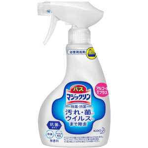 KAO "Magiсclean" Bath Foaming Spray - Мощное антибактериальное чистящее средство для ванны против черной и розовой плесени, без аромата.