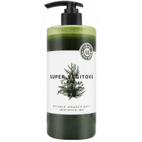 Chosungah Byvibes Wonder Bath Super Vegitoks Cleanser Green - Супер-средство для детокс-очищения лица c экстрактами трав 300мл.