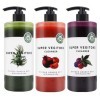 Chosungah Byvibes Wonder Bath Super Vegitoks Cleanser Green - Супер-средство для детокс-очищения лица c экстрактами трав 300мл., купить с доставкой на дом фото 6 &mdash; Корейские товары для всей семьи(КорОпт)