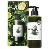 Chosungah Byvibes Wonder Bath Super Vegitoks Cleanser Green - Супер-средство для детокс-очищения лица c экстрактами трав 300мл.