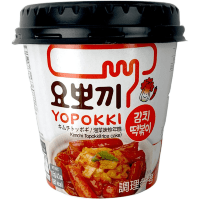 Yopokki Cup Topokki Korean Cake - Рисовые клецки.