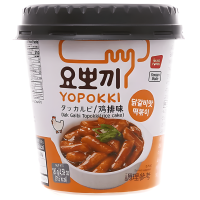 Yopokki Cup Topokki Korean Cake - Рисовые клецки.