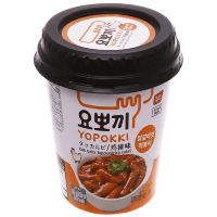 Yopokki Cup Topokki Korean Cake - Рисовые клецки.