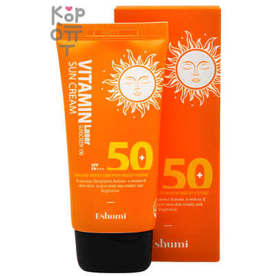 Eshumi Sunscreen Sun Cream SPF50+ - Cолнцезащитный крем, 70 г
