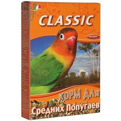 FIORY корм для средних попугаев Classic 650 г