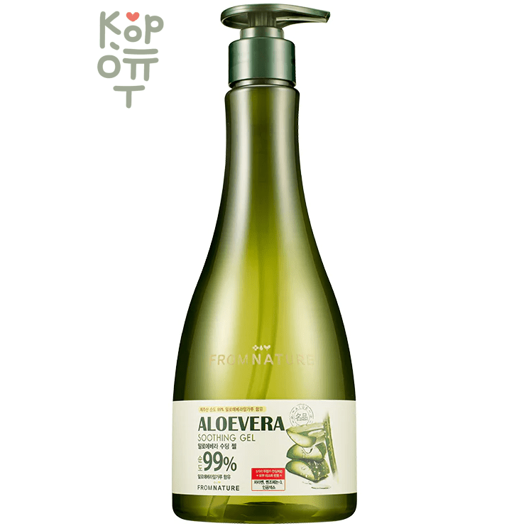 Fromnature Aloe Vera 99% Soothing Gel - Успокаивающий гель с экстрактом Алоэ 99% 550гр. 