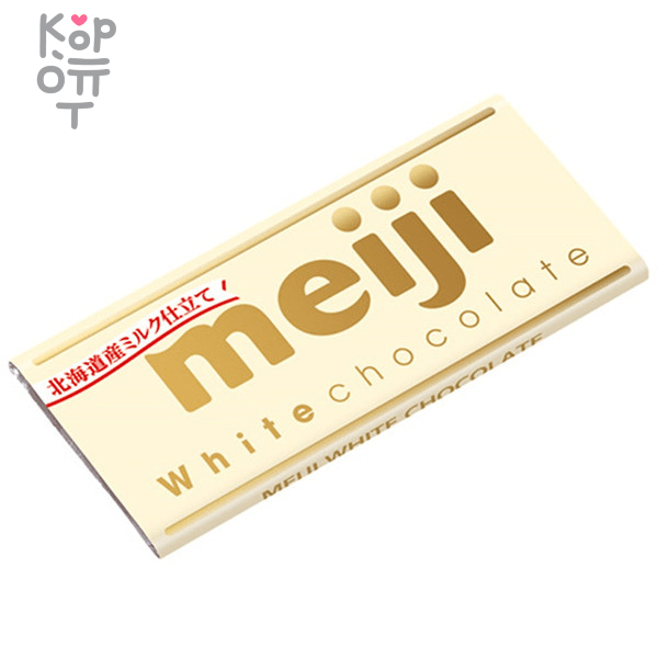 Meiji White Chocolate - Шоколад белый 40гр., купить с доставкой на дом фото 1 — Корейские товары для всей семьи(КорОпт)