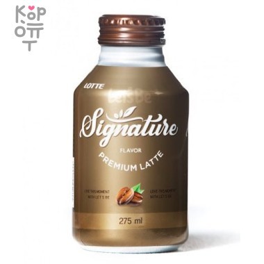 Lotte Signature Coffee - Напиток кофейный безалкогольный негазированный, 275мл. &mdash; Корейские товары для всей семьи(КорОпт)