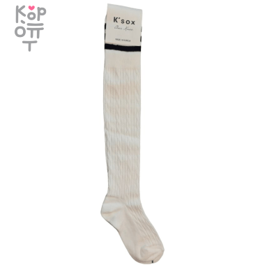 K&#039;sox - Гольфины однотонные широкая резинка 23-25см., 1пара. — Корейские товары для всей семьи(КорОпт)