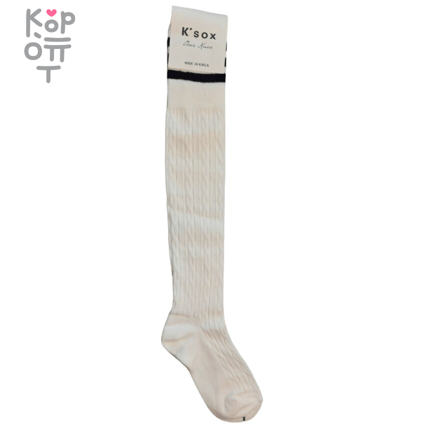 K'sox - Гольфины однотонные широкая резинка 23-25см., 1пара., купить с доставкой на дом фото 1 — Корейские товары для всей семьи(КорОпт)