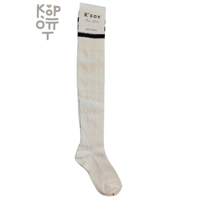 K'sox - Гольфины однотонные широкая резинка 23-25см., 1пара.
