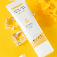 Jigott Ultimate Real Collagen Water Drop Tone Up Cream - Антивозрастной крем для лица с коллагеном 50 мл