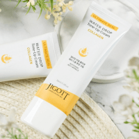 Jigott Ultimate Real Collagen Water Drop Tone Up Cream - Антивозрастной крем для лица с коллагеном 50 мл