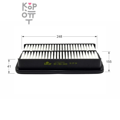 LIVCAR AIR FILTER LCT162/0000A / Воздушный фильтр