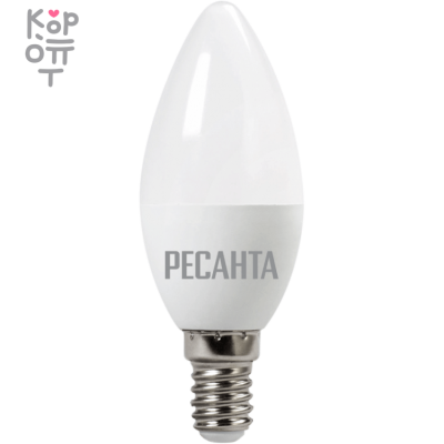 Лампа светодиодная Ресанта LL-R-C37-5W-230-3K-E14