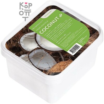 Пюре Кокоса замороженное, EcoProduct, 1кг.