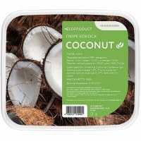 EcoProduct Пюре кокоса замороженное, 1 кг