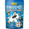 Hbaf Cookie and Cream Almonds - Миндаль обвалян в сливочном печенье Орео, Корея., купить с доставкой на дом фото 1 &mdash; Корейские товары для всей семьи(КорОпт)