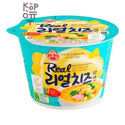OTTOGI Лапша с сырным соусом, "Real Cheese" (спагетти) 120 г